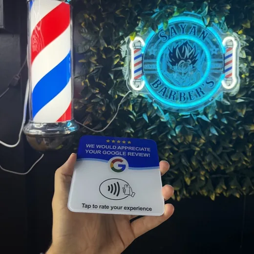 La carte d'avis Google chez Sayan Barber's