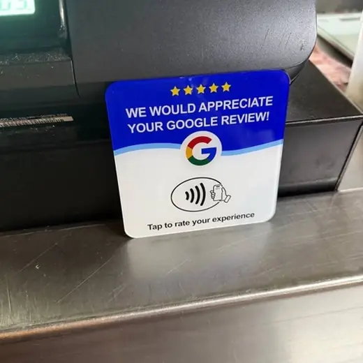 La carte d'avis Google chez Roulotte Tinihau